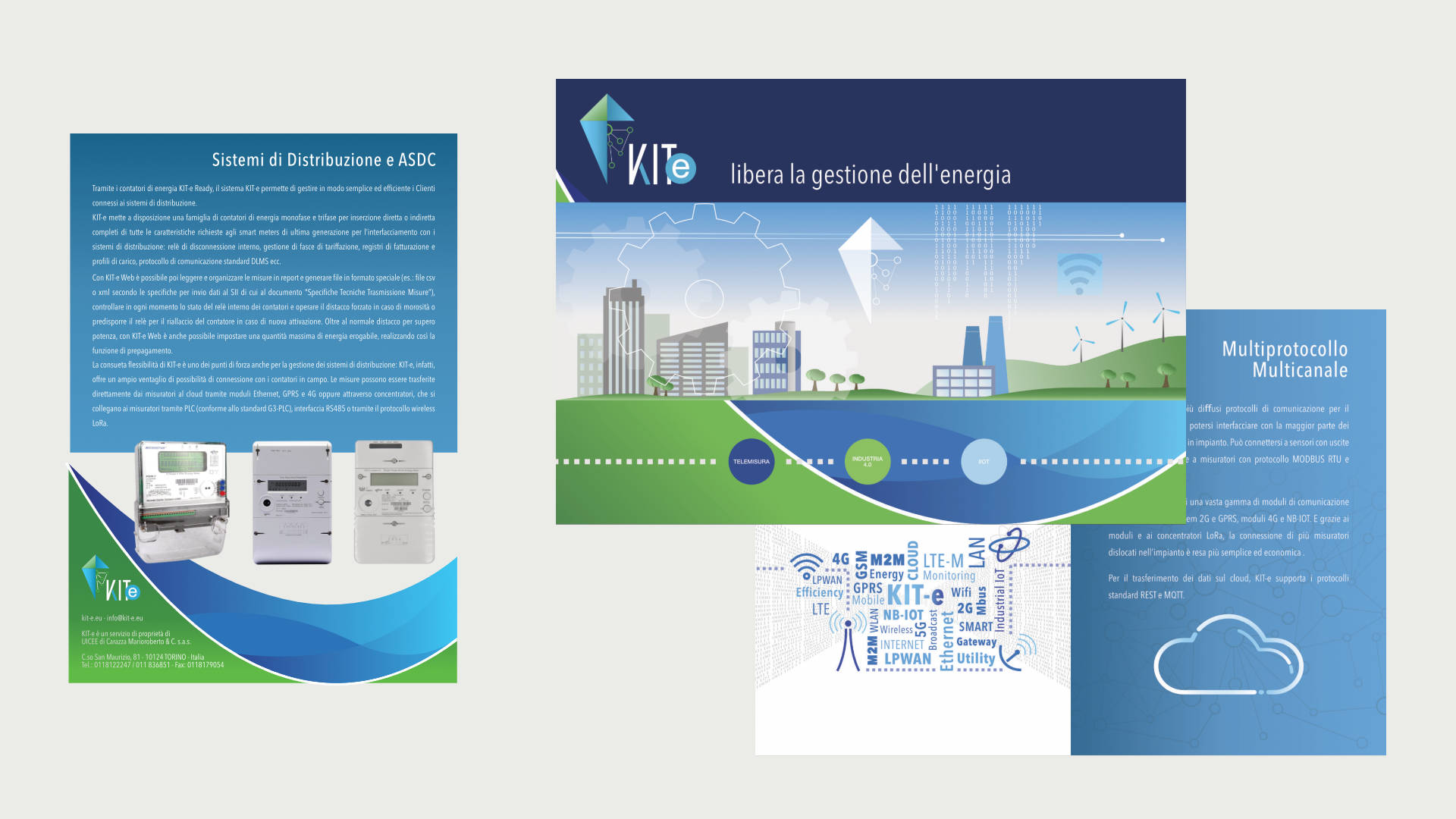 grafica pubblicitaria kit-e Torino