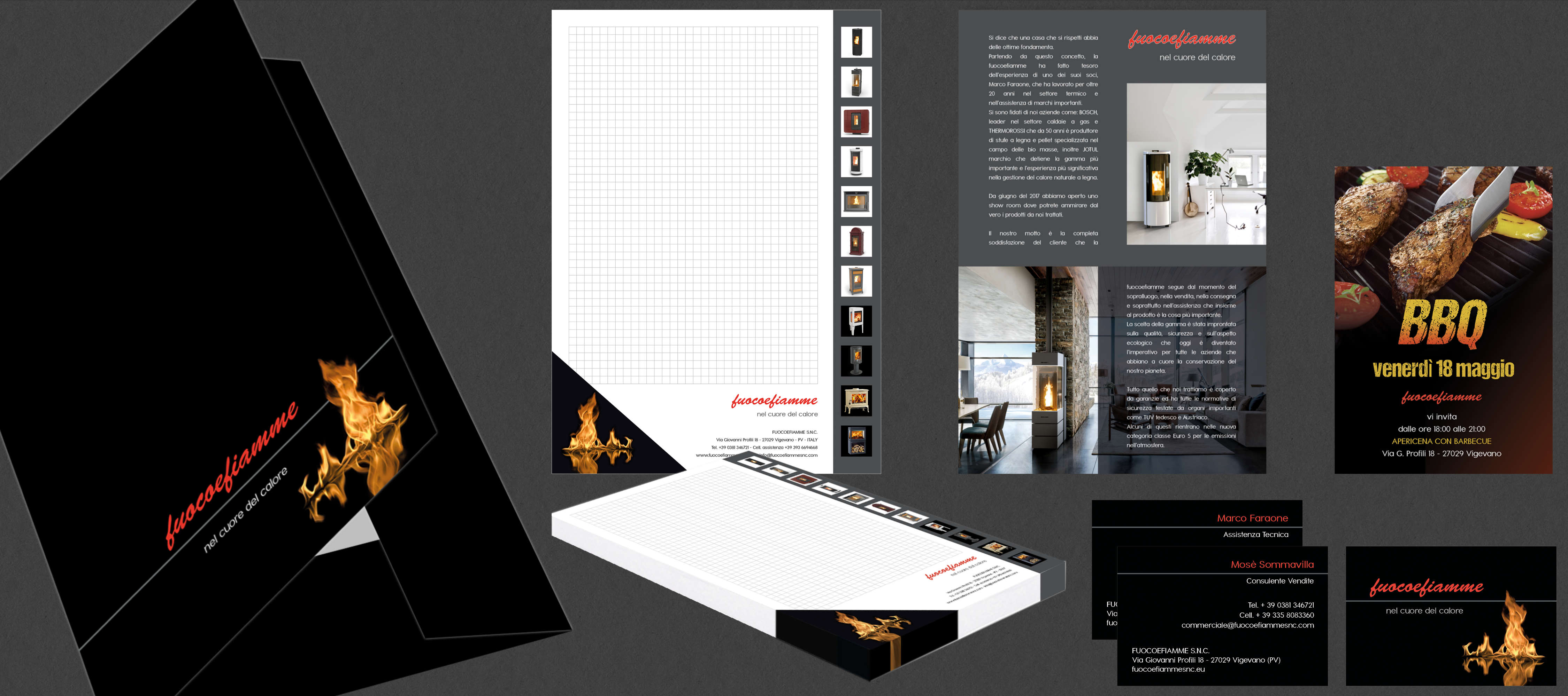 Fuocoefiamme snc - stufe a legna, pellet e cadaie a gas Vigevano