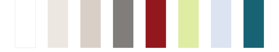 Paletta colori Hotel Ristorante Melograno - Spotorno