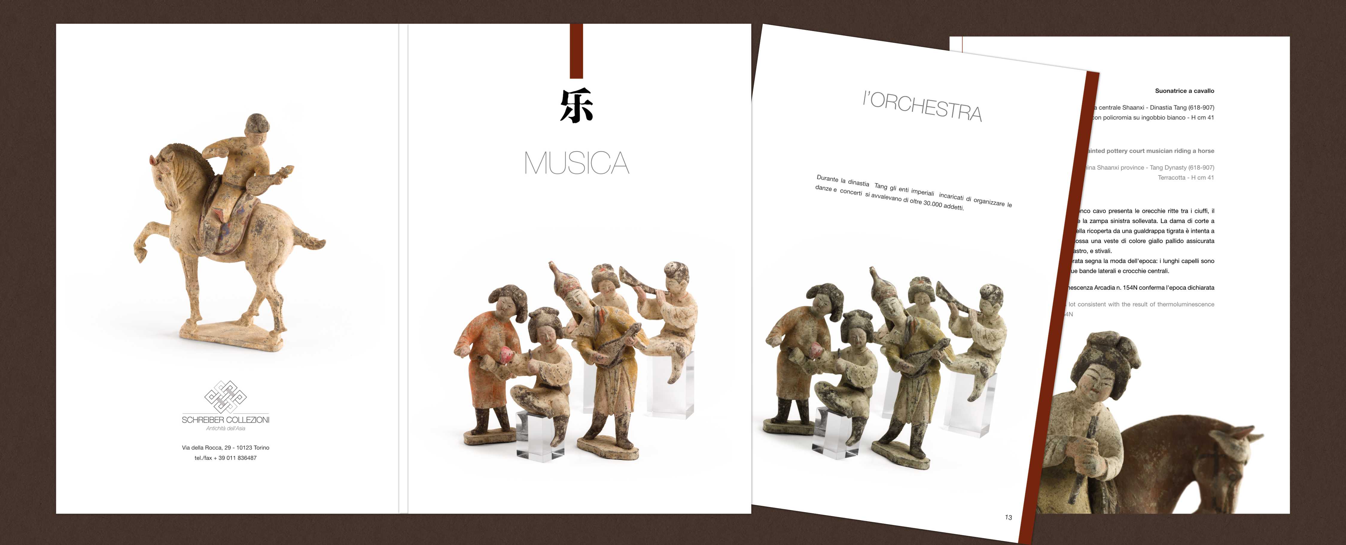 Schreiber Collezioni Torino - catalogo mostra MUSICA