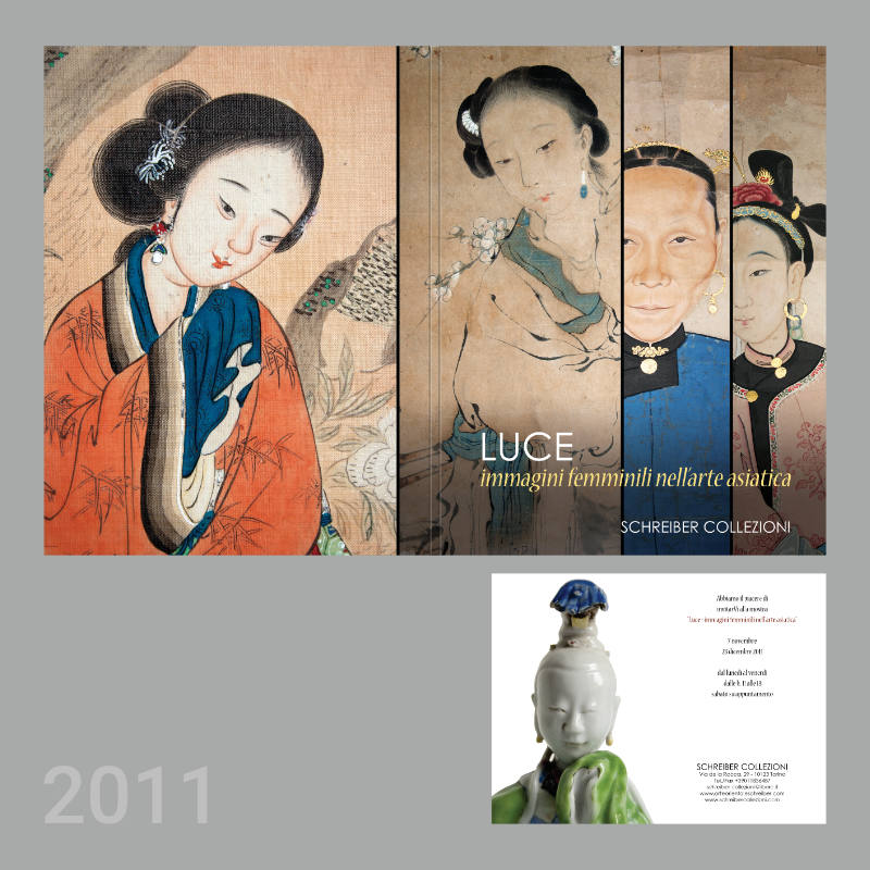 Schreiber Collezioni Torino - catalogo mostra Luce, immagini femminili nell'arte asiatica