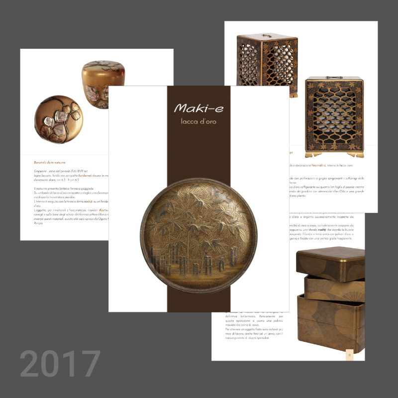 Schreiber Collezioni Torino - catalogo mostra Maki-e